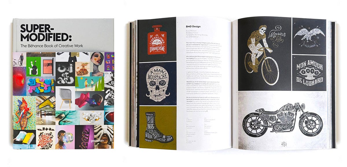 SUPER-MODIFIED, The Behance Book of Creative Work: BMD Design