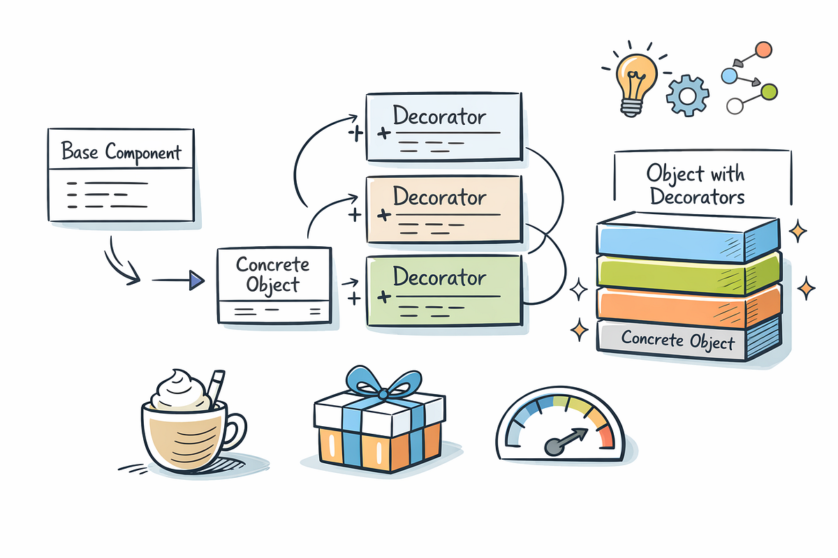Decorator Design Pattern — Structural Pattern | by Kaizen Chandra | Feb ...