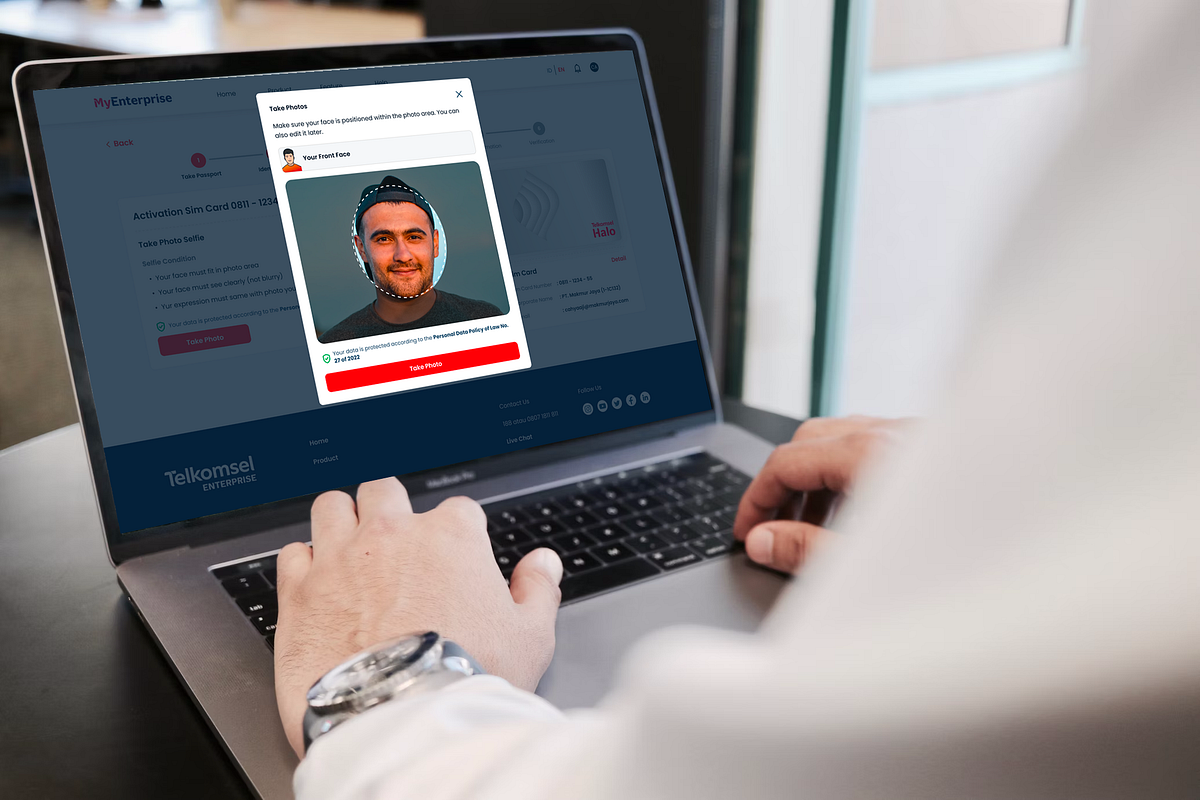 UI/UX Project — Activation Sim Card with Face Recognition (Bahasa ...