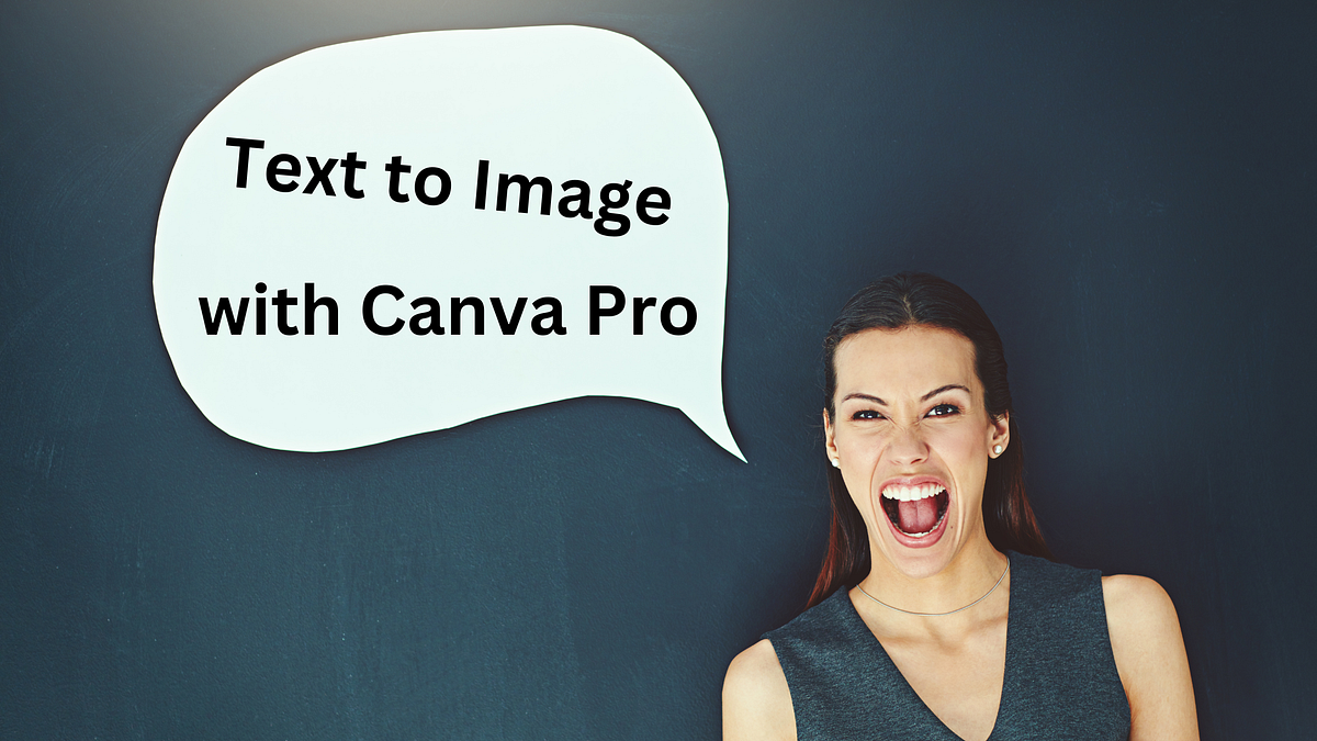 Express Yourself Transforming Text to Image with Canva Pro by Kicki