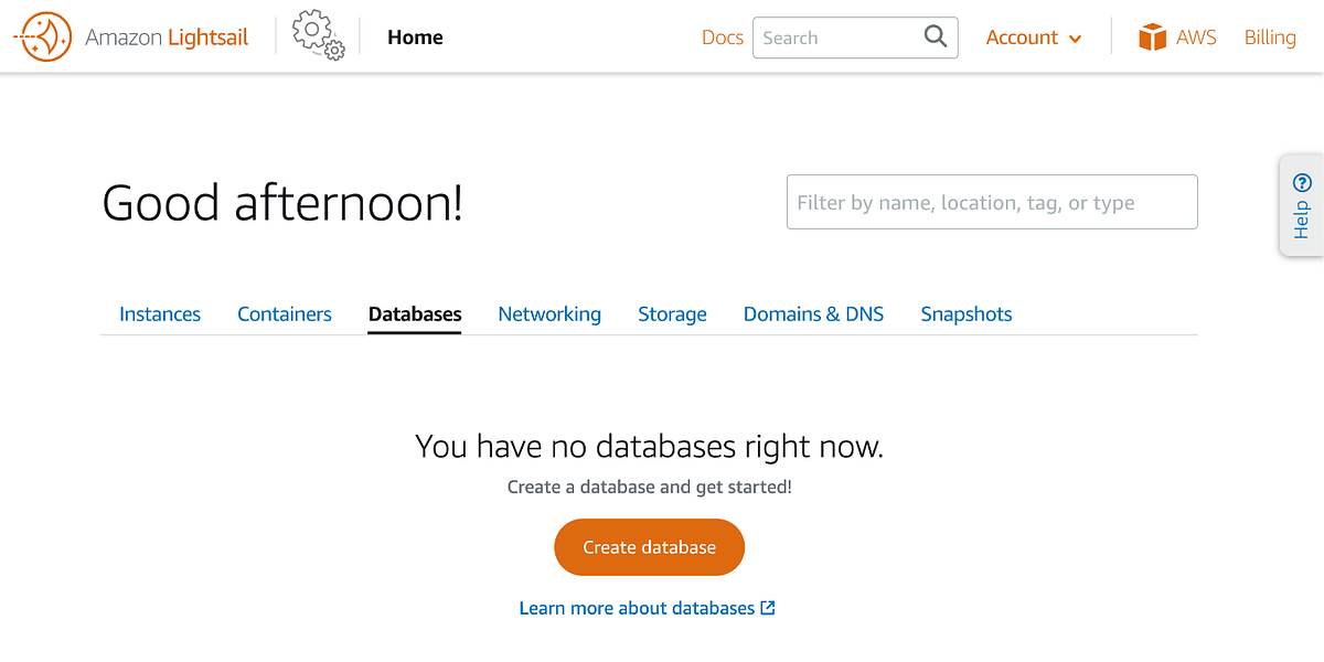 Deploy and Configure an Amazon Lightsail MySQL Database | by Julien ...
