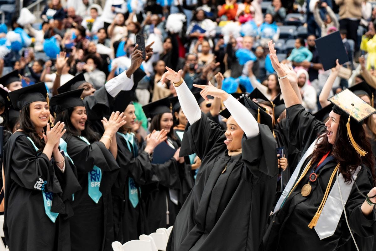 Graduation Fever!. CUNY SPS Celebrates 2023 Commencement… by CUNY