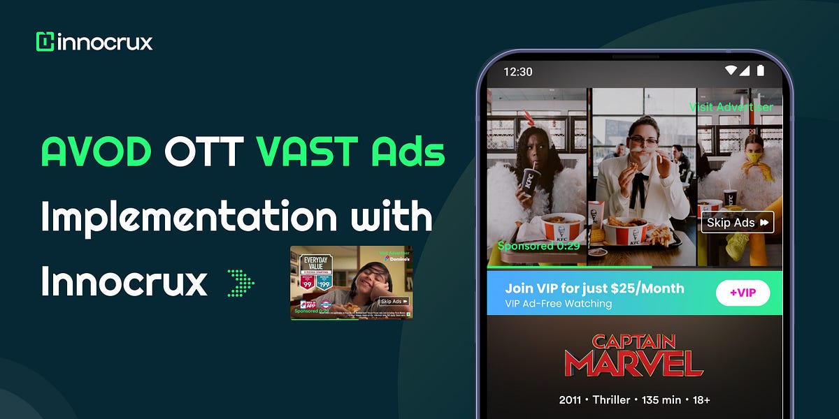 How AVOD OTT VAST Ads Work Implementing VAST Ads on Video Player with