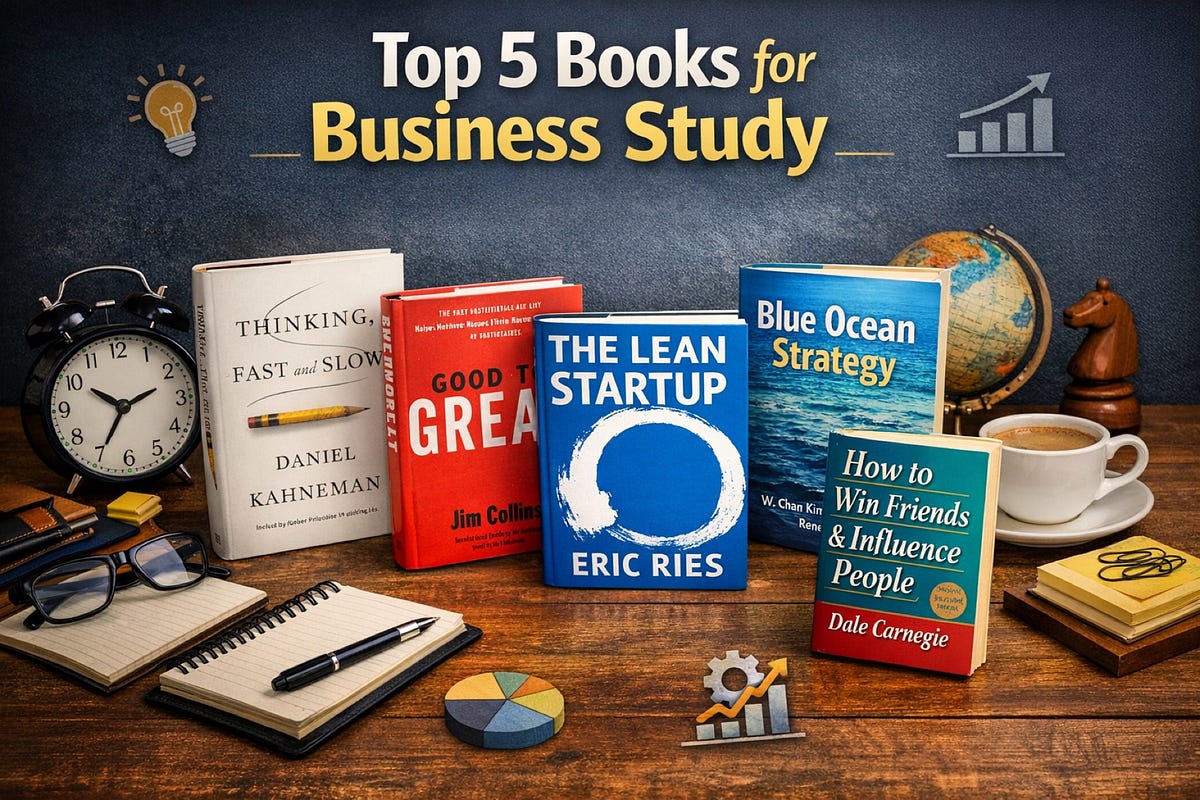 Top 5 Books Every Business Student Should Read | by Adem Benja | Medium