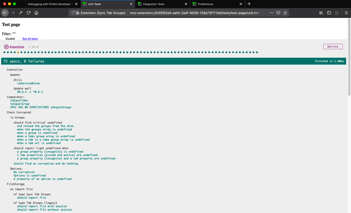 Testing your web extension with integration tests | by Eric Masseran ...