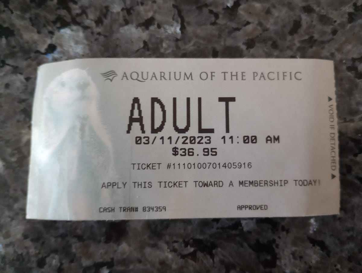 Travel Review aquarium Los Angeles Long Beach. by A Voice Against