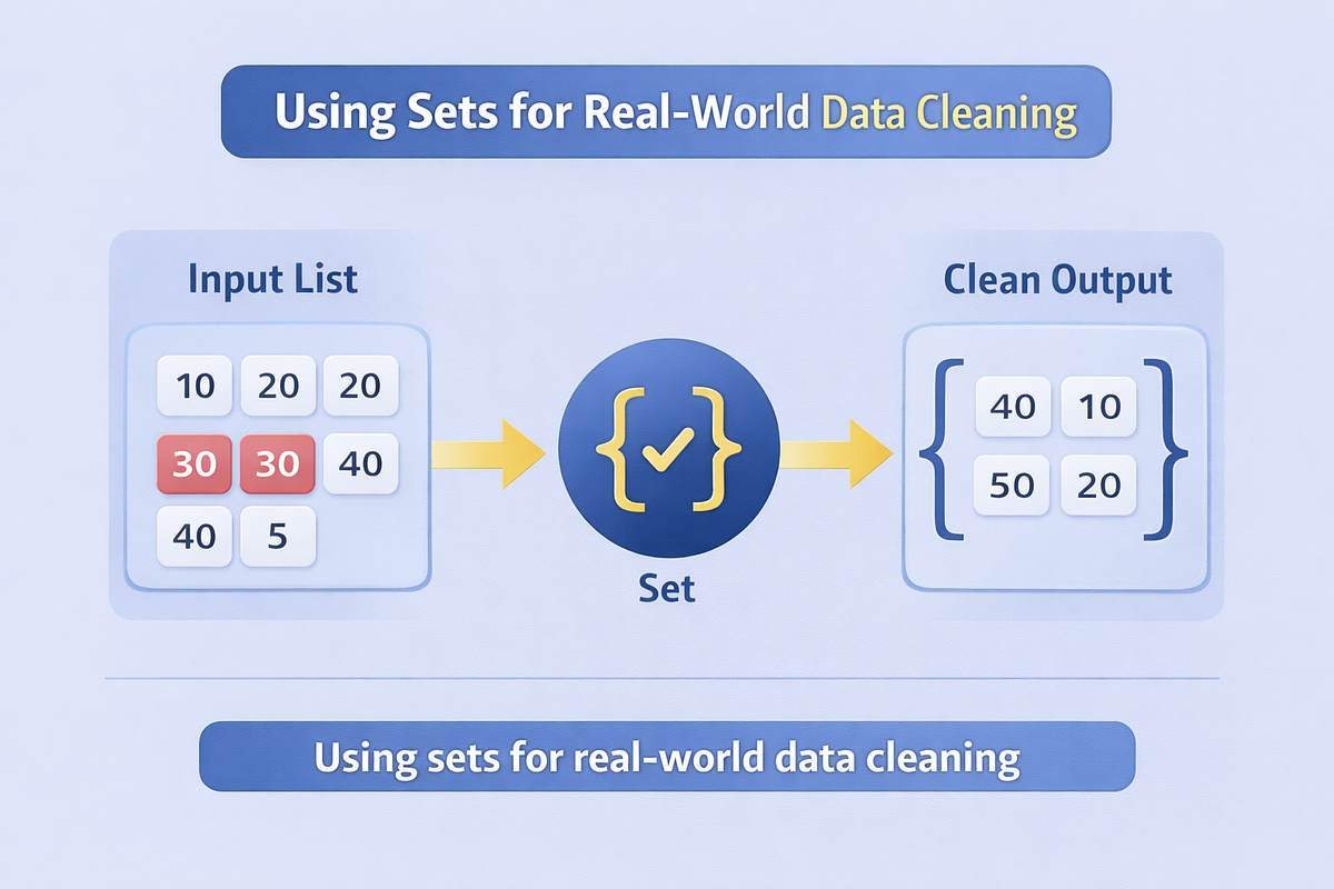 Sets in Python: How They Help Remove Duplicates and Improve Performance ...