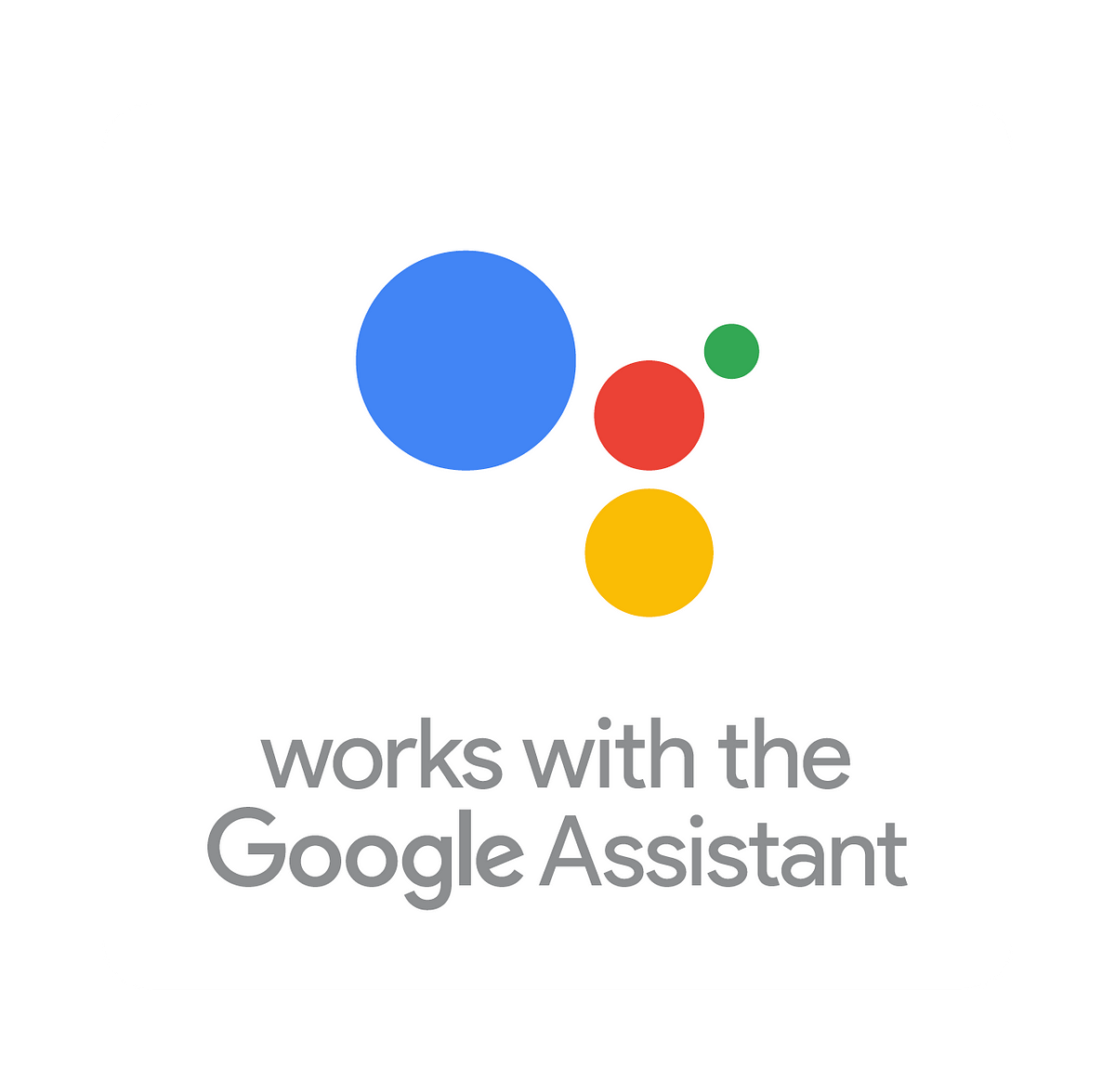 Works with, Google Assistant