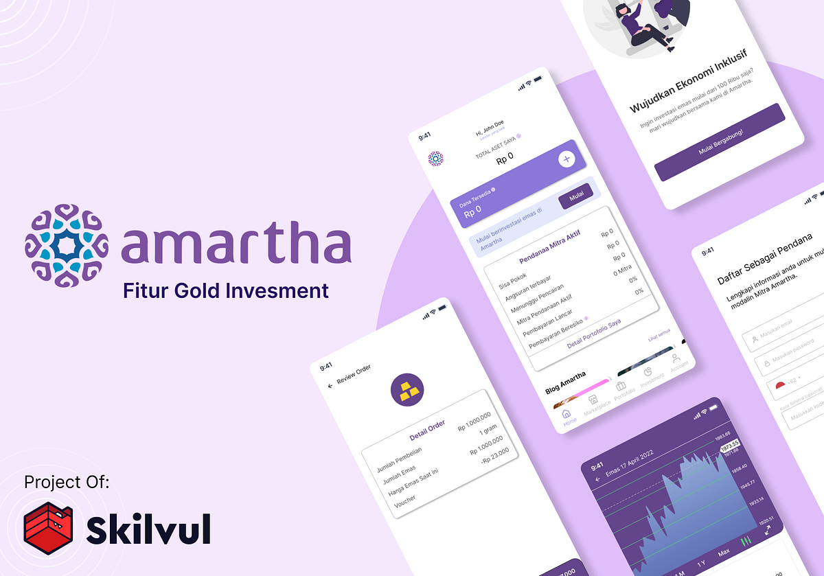 UI/UX Case Study : Fitur Gold Investment Aplikasi Amartha | by Miftahul ...