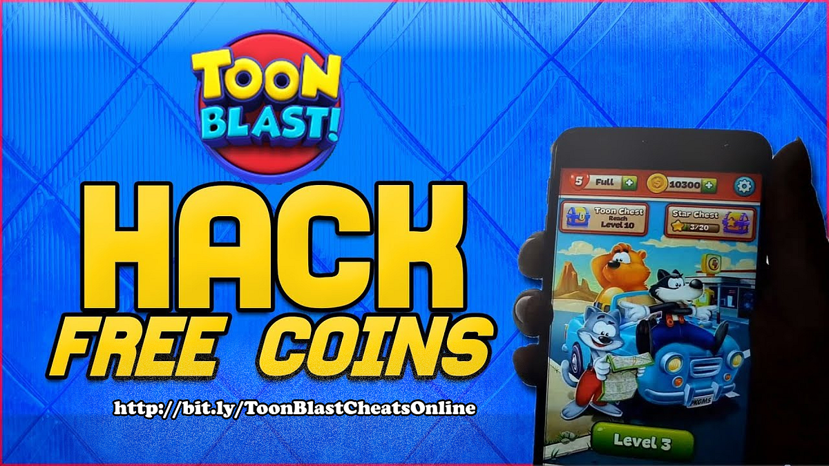 (2020) Toon Blast Cheats Unlimited Lives & Coins for iPhone