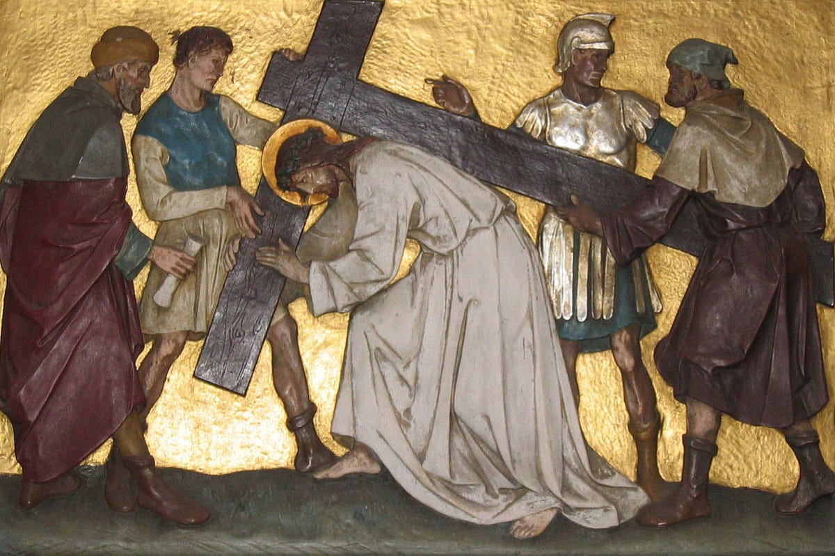 What's the Significance of Simon Carrying Jesus's Cross?