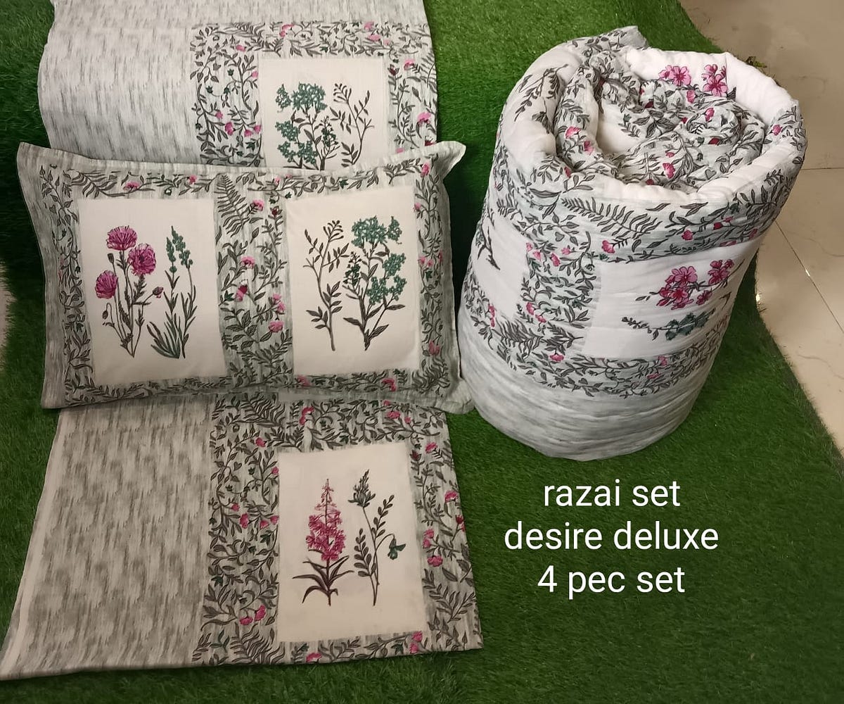 Best Jaipuri Quilts and Razai Sets Manufacturers in Jaipur, Rajasthan