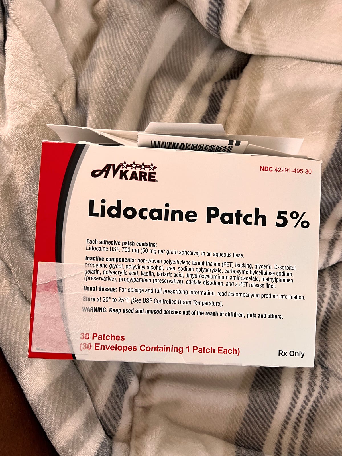 Lidocaine prescription Amana Medium