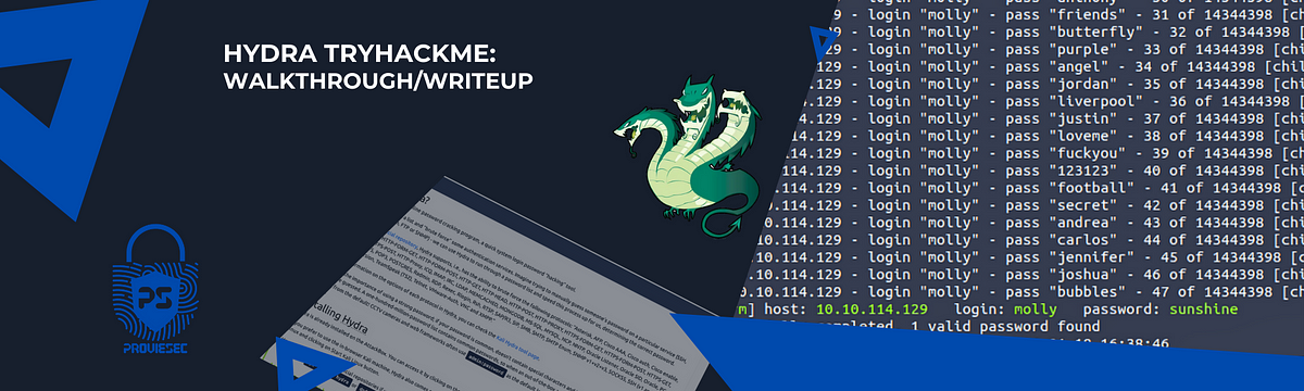 Hydra Tryhackme: Walkthrough/Writeup