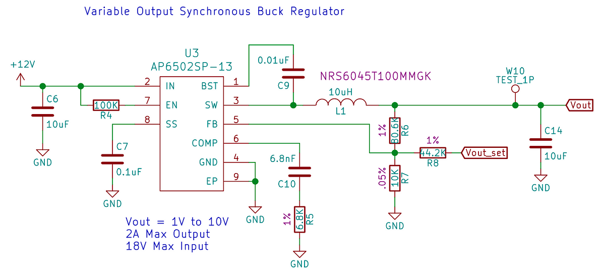 Buck Regulator Variable Voltage Output Via Feedback Manipulation | Medium