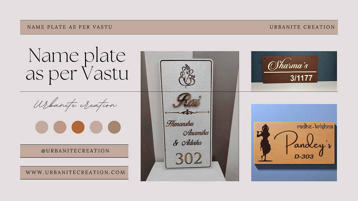 Name plate as per vastu. Vastu Shastra is an ancient Indian… by