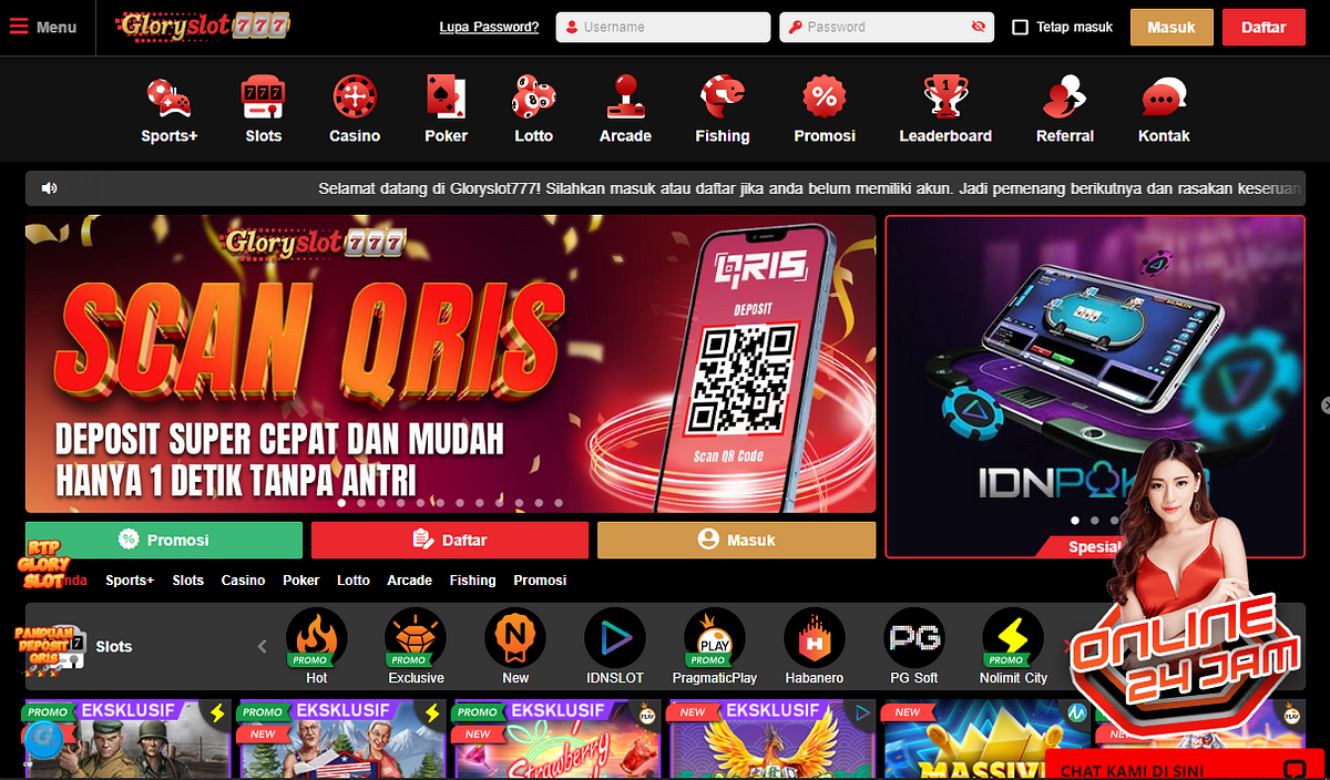 GLORY SLOT777 Situs Slot Gacor Online Terbaru Paling Kece dan Terbukti Mantap | by slot | Medium