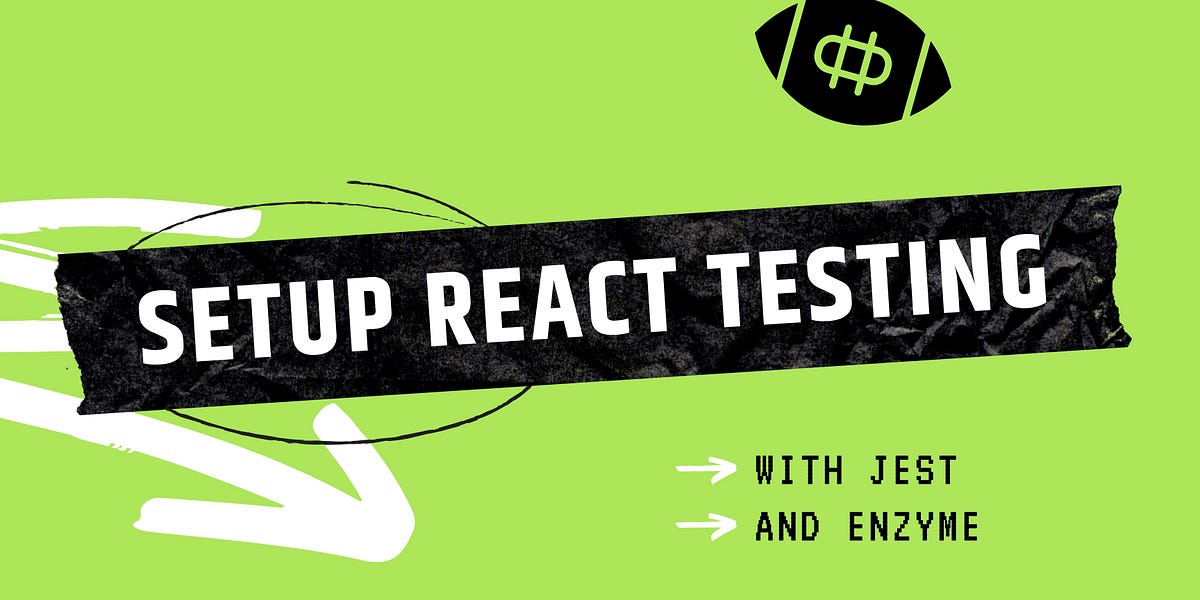 Setup testing with Jest and Enzyme. by Derrick Sekidde Crane Cloud