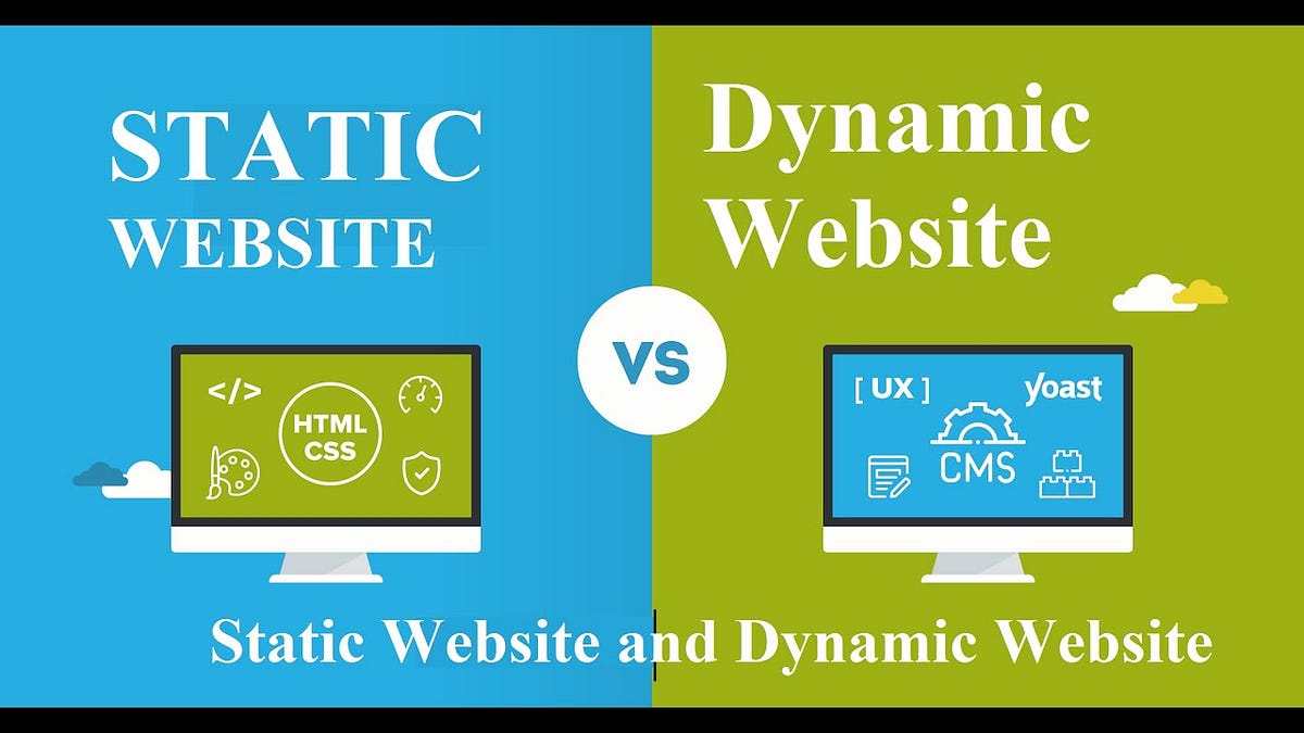 Difference Between Static and Dynamic Websites - Tihalt Technologies ...