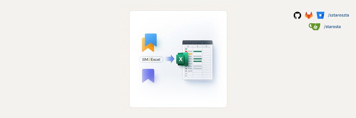 BM2Excel: Python Bookmark Manager for Excel | Medium