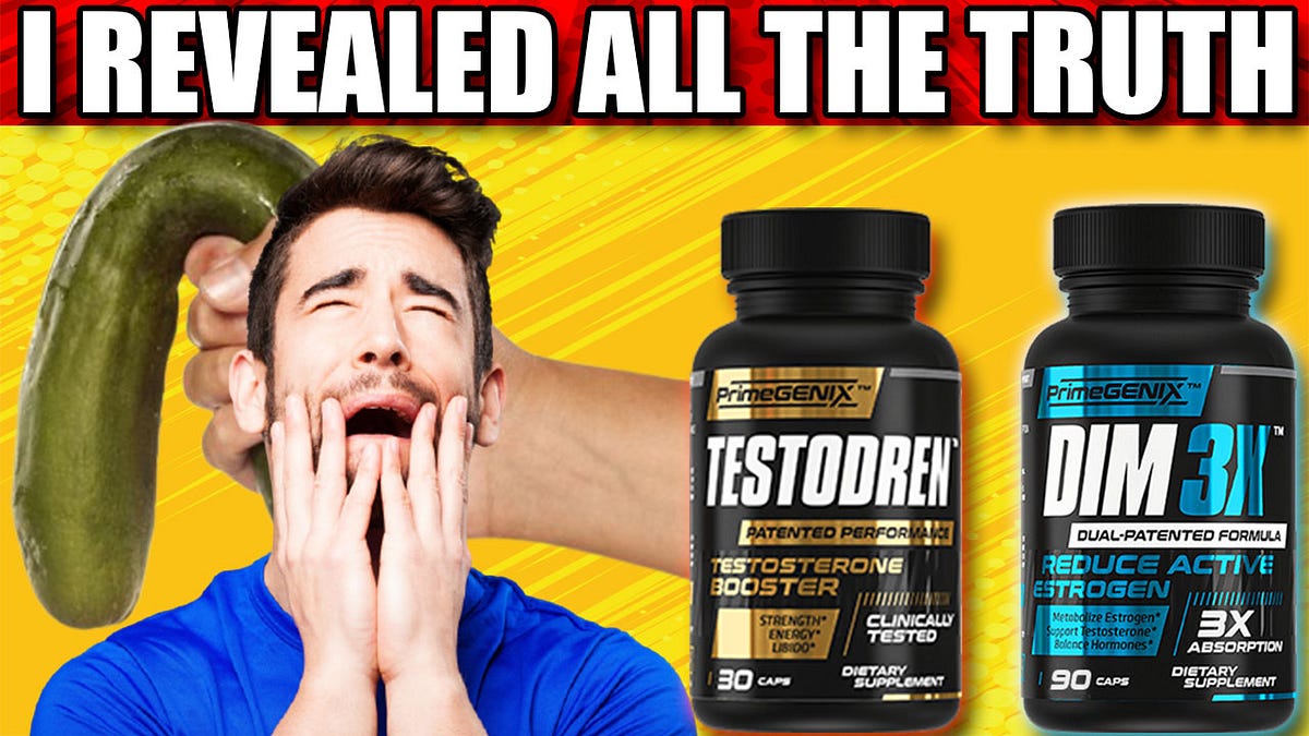 Primegenix review — Testodren and Dim 3x review! Primegenix