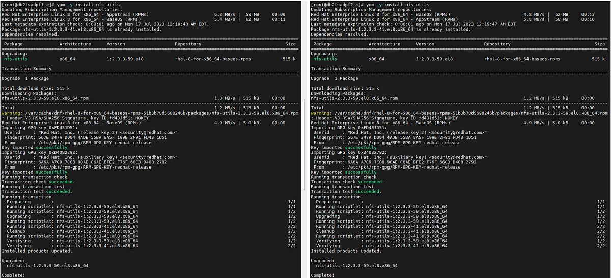 Setup Db2 Database Partitioning Feature with TSAMP by Naresh Movva