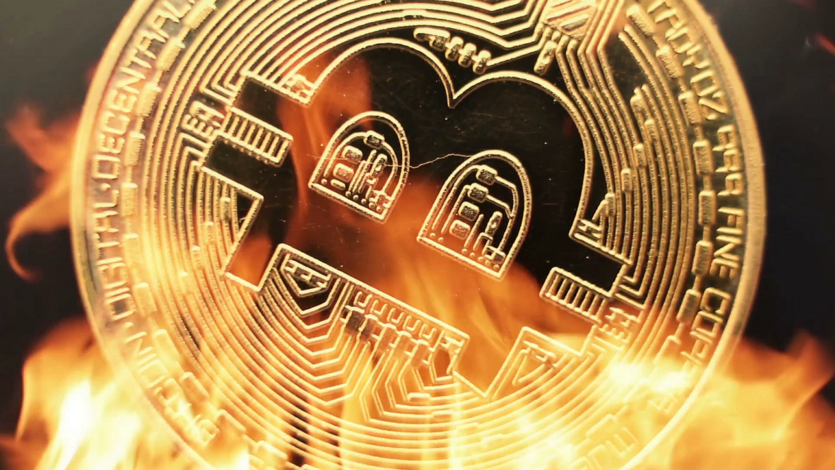 Burning fees to counter cryptocurrency inflation by Giant Project