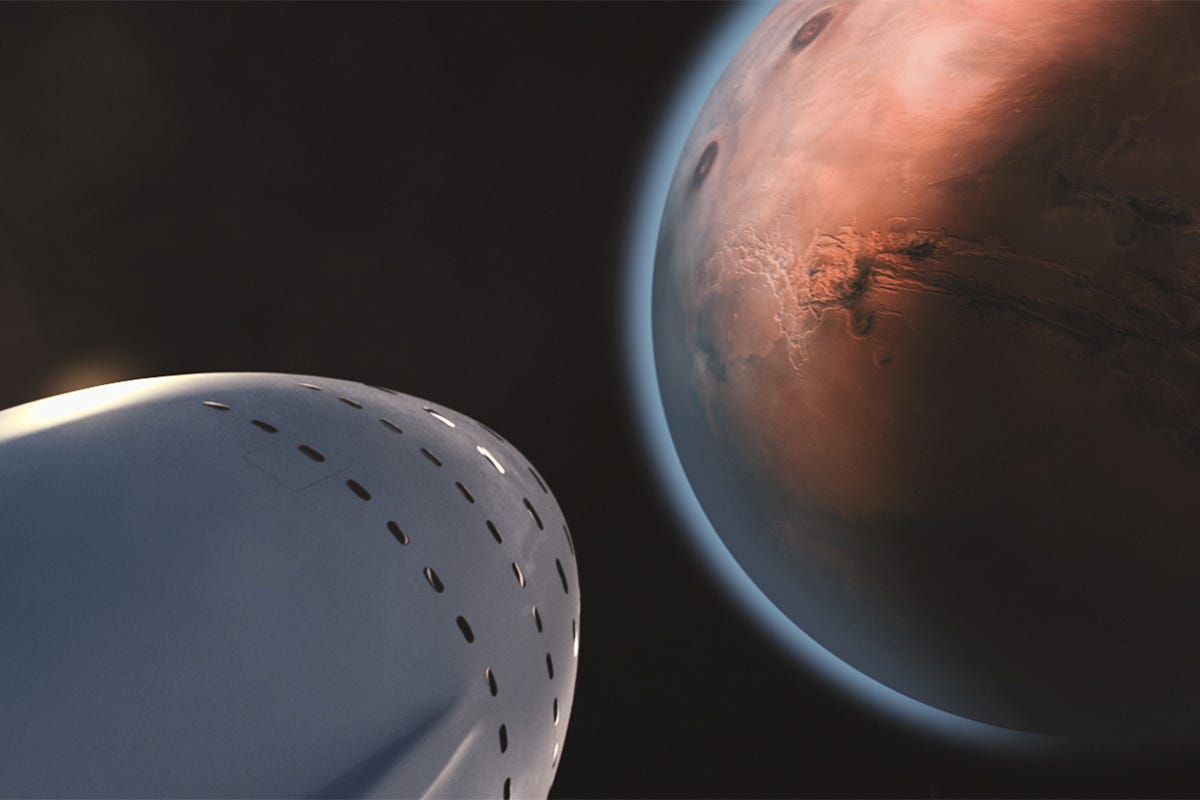 How SpaceX Could Create Artificial Gravity on the Journey to Mars by Chris B. Behrens The