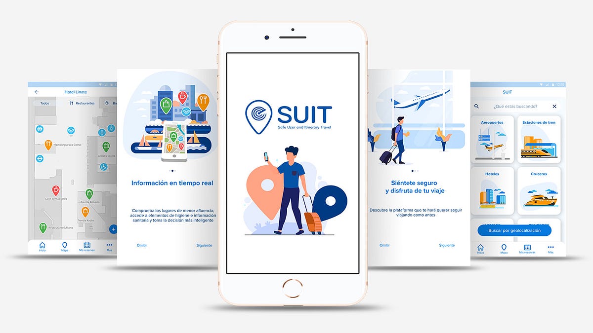 SUIT (Safe User & Itinerary Travel) - Caso de estudio UX / UI | by ...