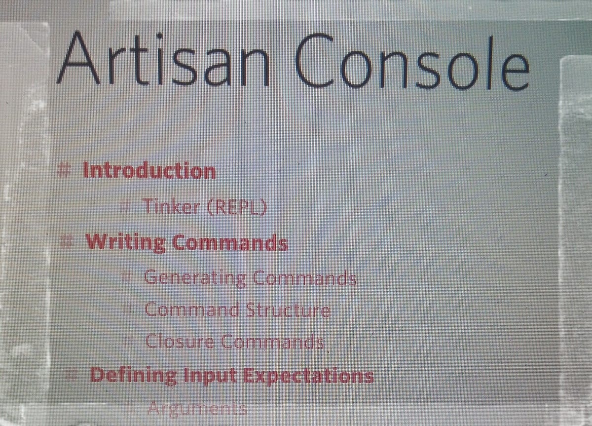Artisan Command in Laravel.. What do you need to know about Artisan ...