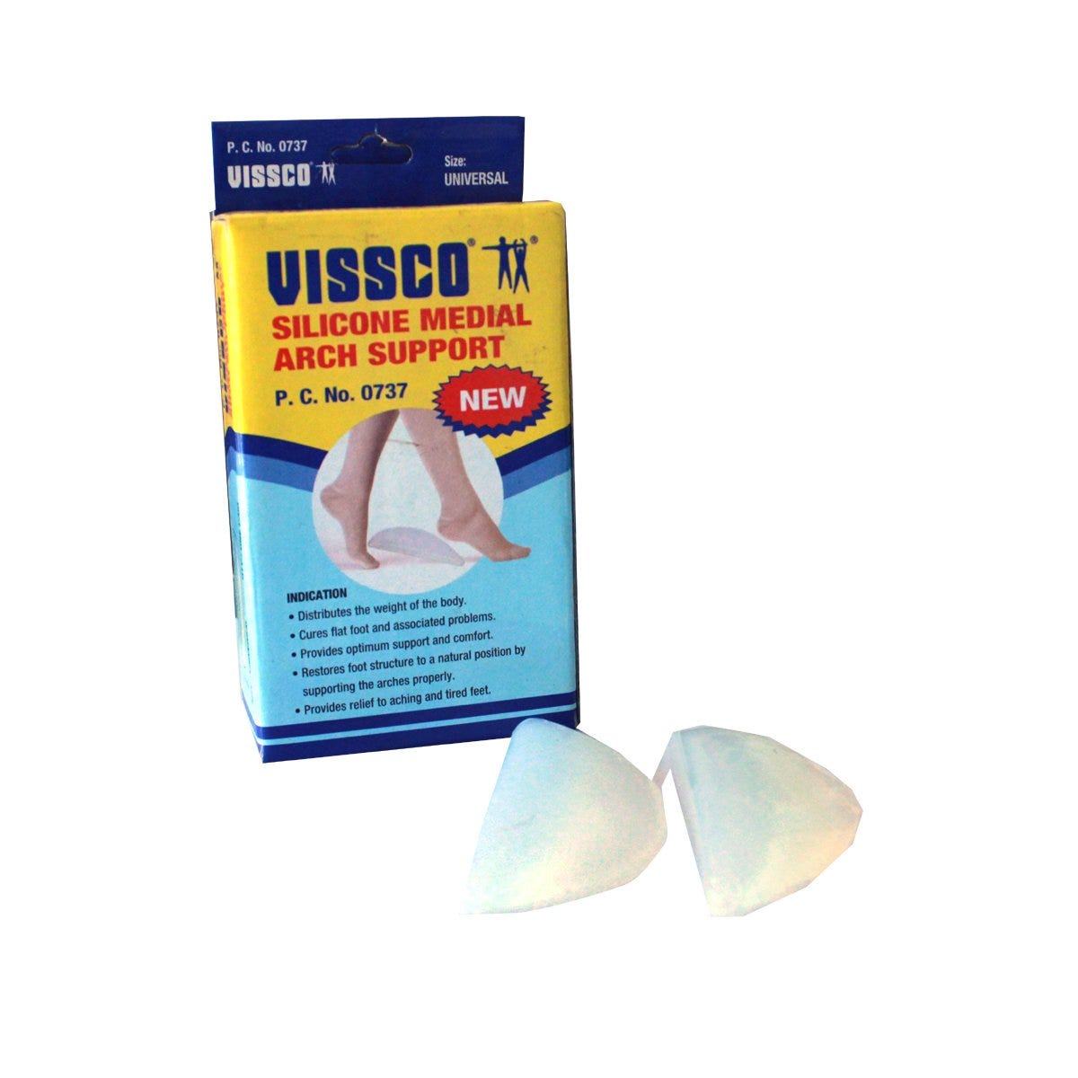 Vissco Silicone Medial Arch Support Cureka Medium