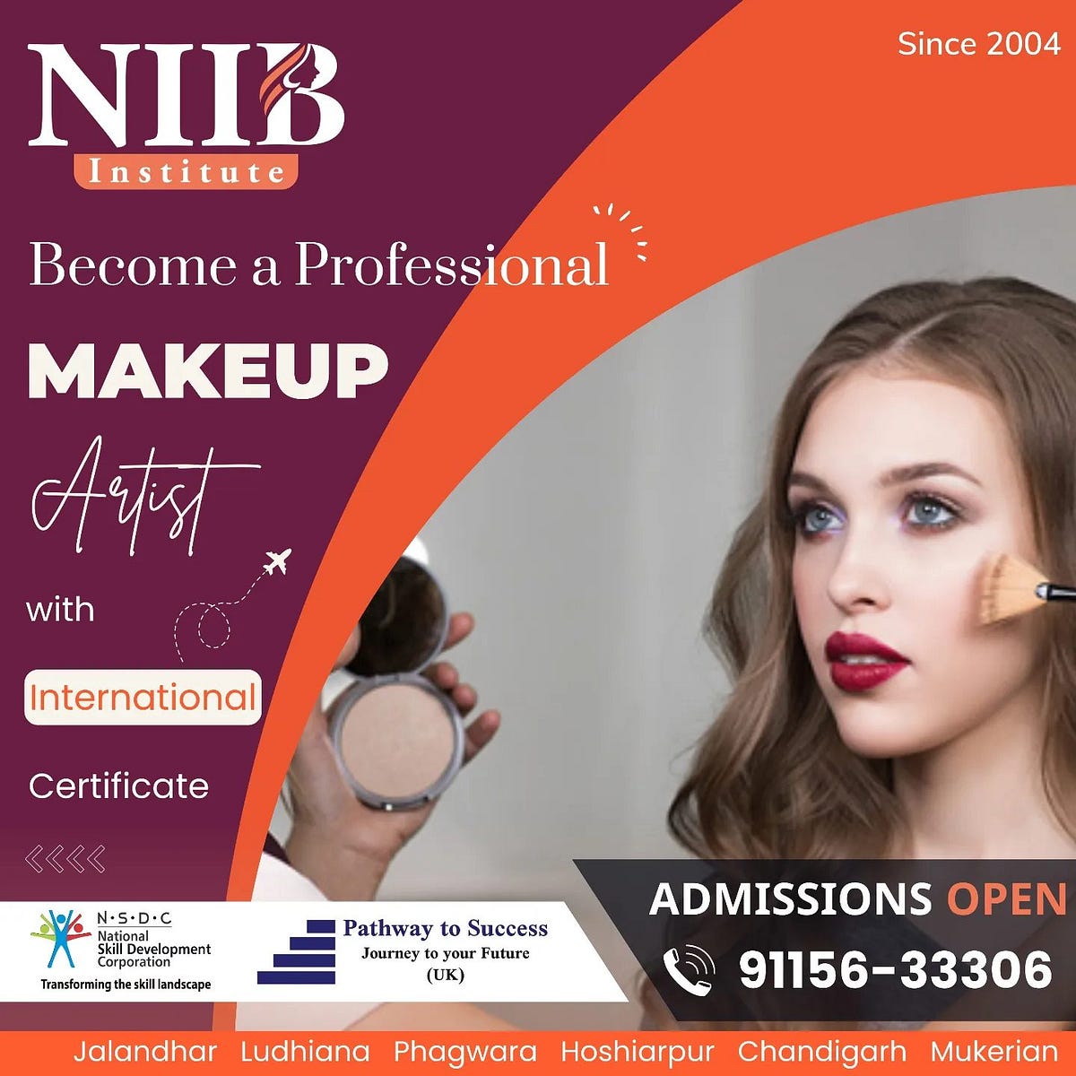 Unlock Your Glamorous Future — Join the Makeup Mastery at NIIB | by NEW ...