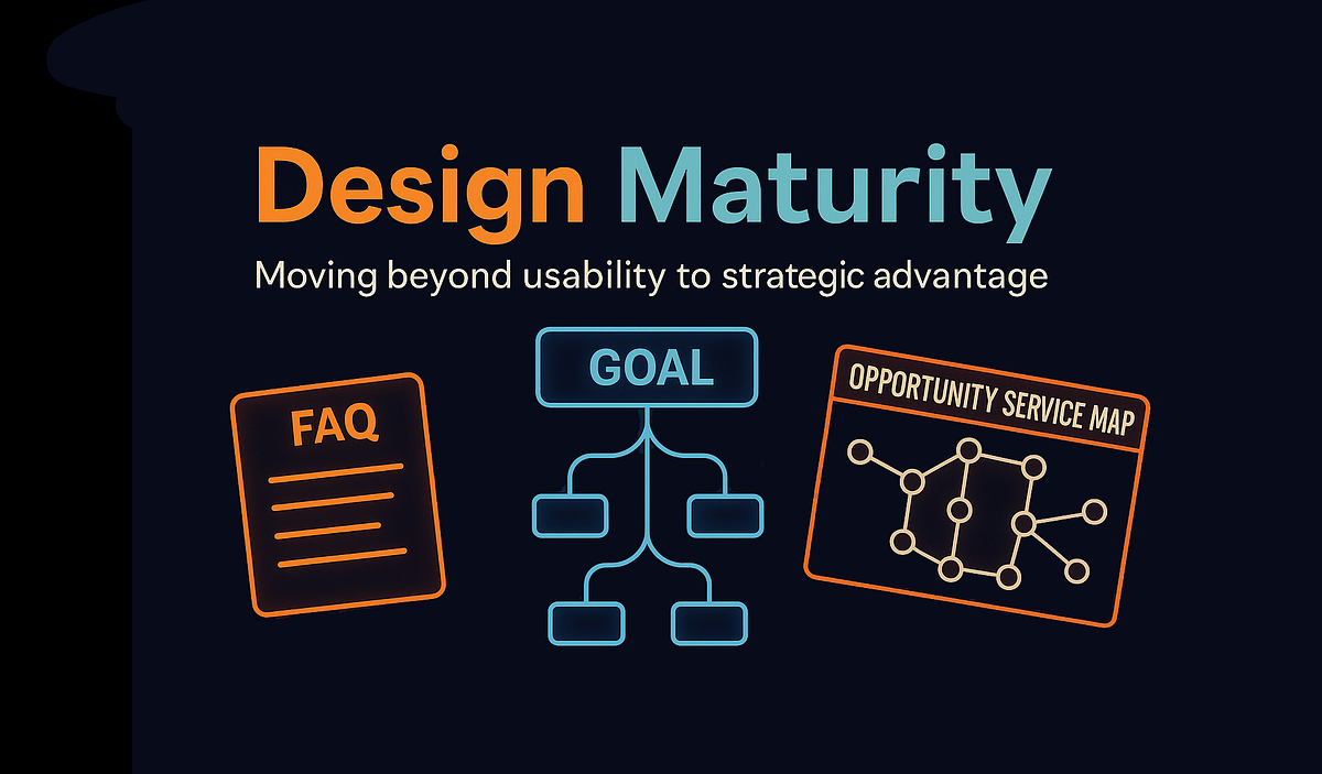 Why you need design maturity in a product organisation, and how to get it