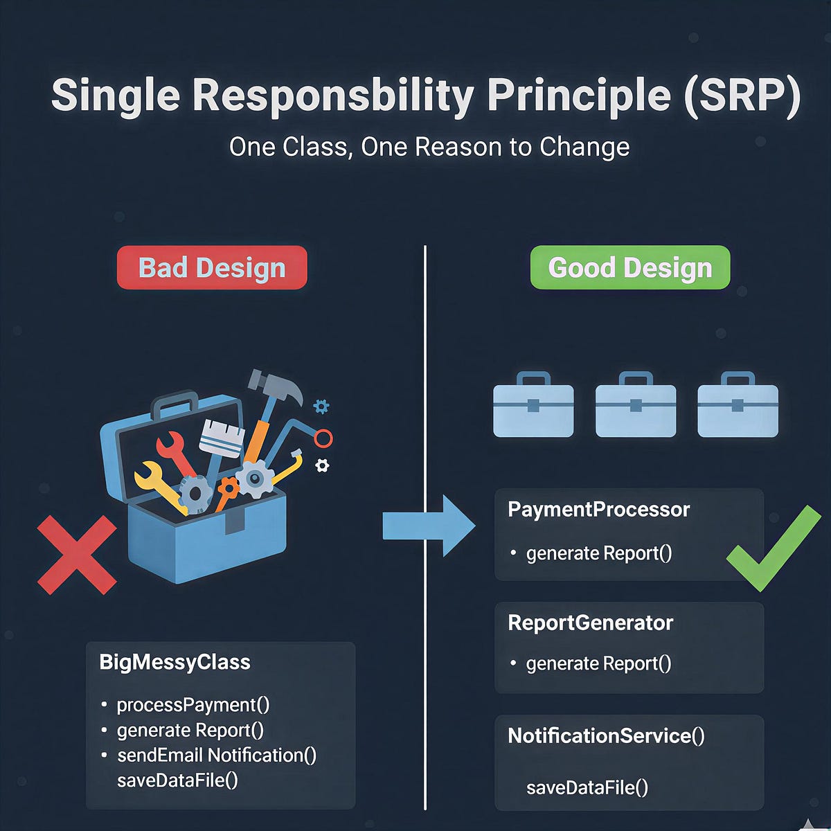 The Five Principles of Clean Code: Mastering SOLID | by Mayarmohamed ...