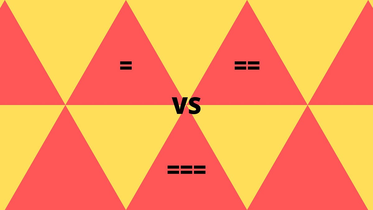 vs “==” vs “===” in JavaScript | by Milan Mody | Medium