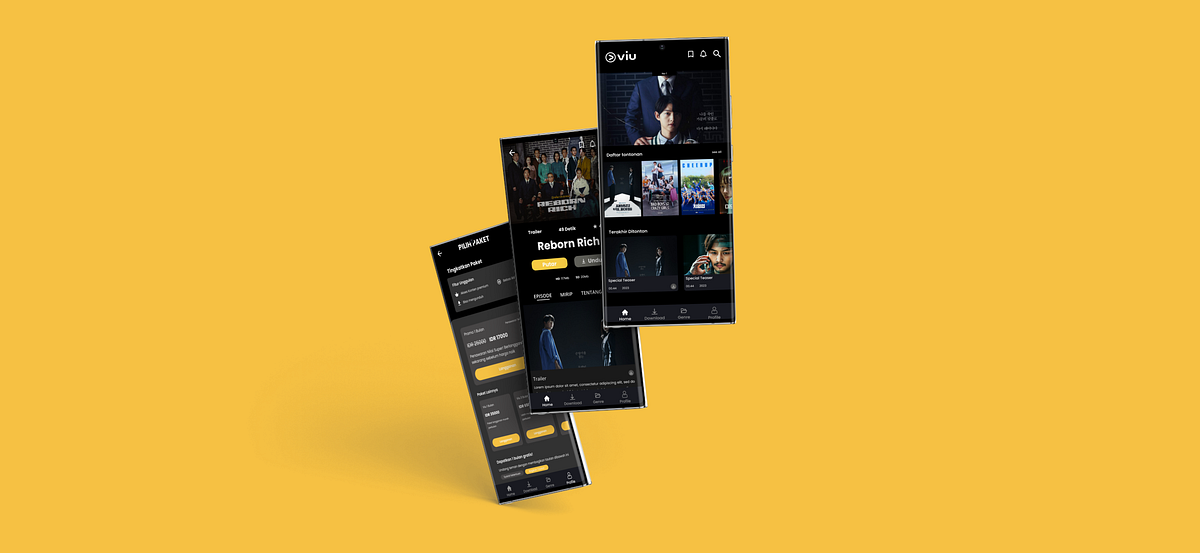 VIU Mobile App Redesign — UI/UX Case Study | by Muhammad syauqi | Medium