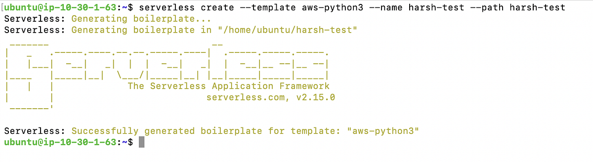 Serverless Framework — Package Your Lambda Functions Easily | by ...