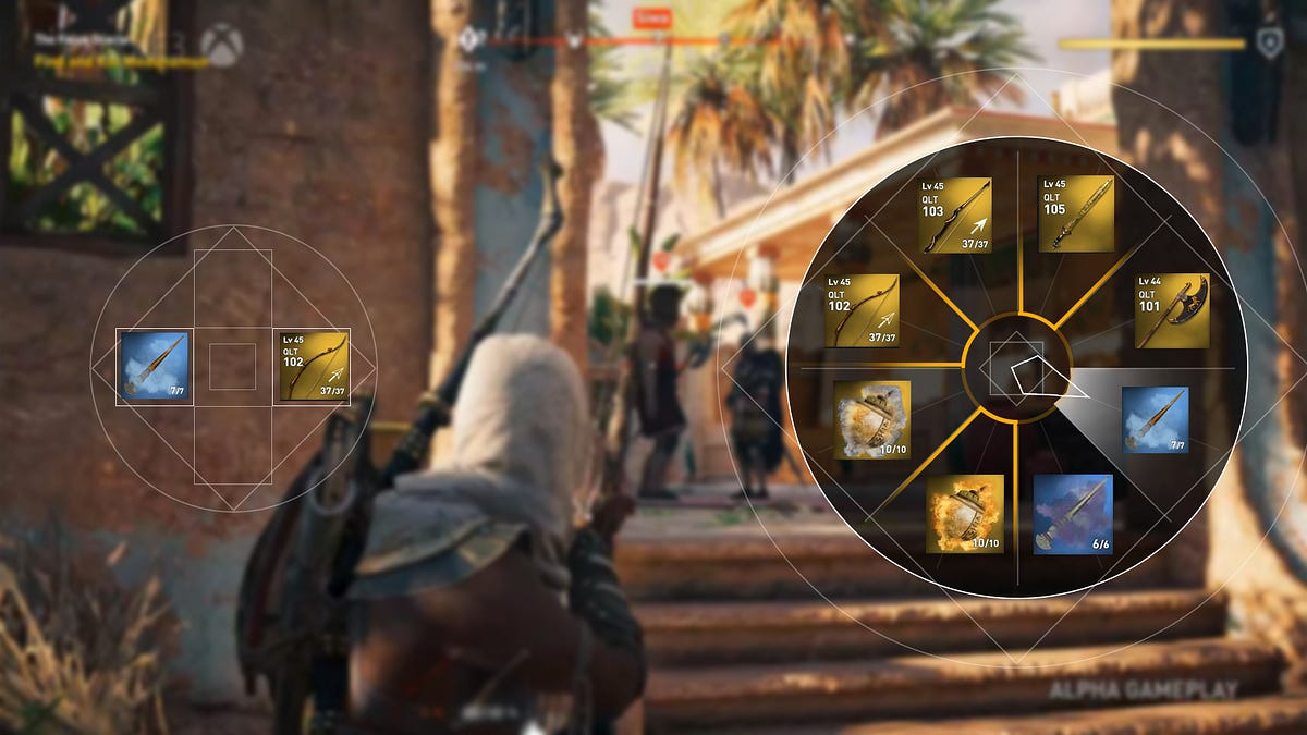 HUD-less Design of Assassin's Creed 1