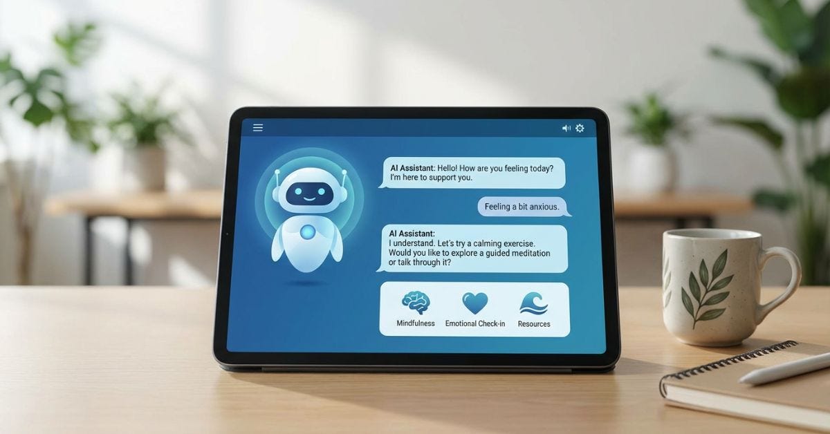 Mental health is becoming one of the biggest challenges of our time — but AI is quietly stepping…