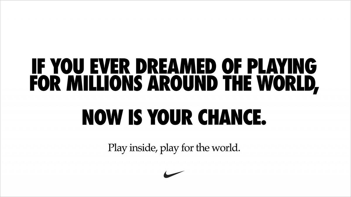 Nike: Play for the World. An example of a brand that uses… | by ...
