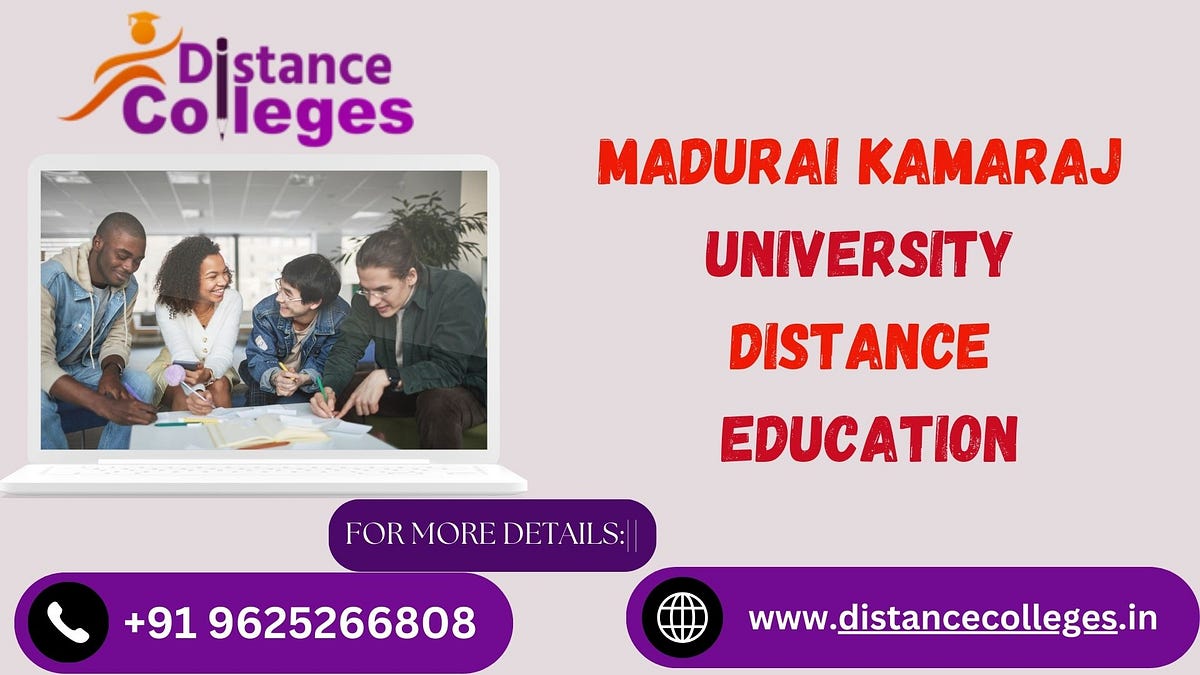 Madurai Kamaraj University Distance Education - sapna - Medium