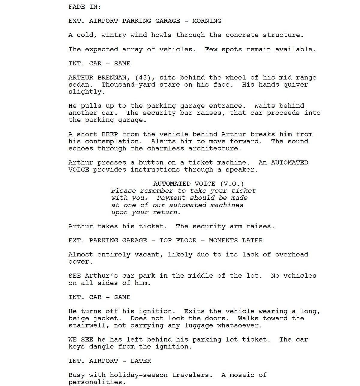 Page One: “The Sea of Trees” (2015) - Go Into The Story