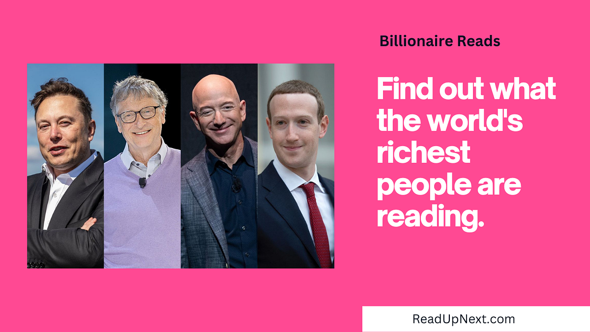 📚 Billionaire Bookshelf: Find the Books that Shaped the World’s ...
