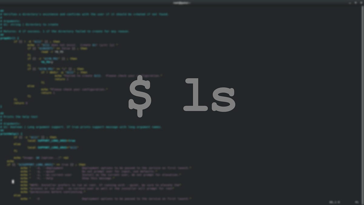 what is Ls Command ?. In computing, ls is a command to list… by Kais