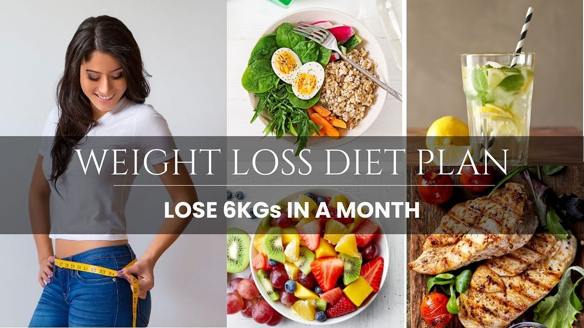 The Ultimate 30Day Diet Plan for a 6kg Weight Loss by Sawera Qadri