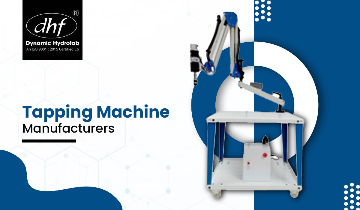 Tapping Machine Manufacturers. What does the term “CNC tapping” mean