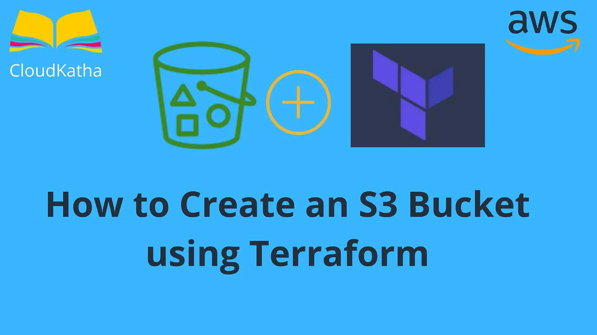 S3 Bucket Using terraform AWS part →11 by Aakib Medium