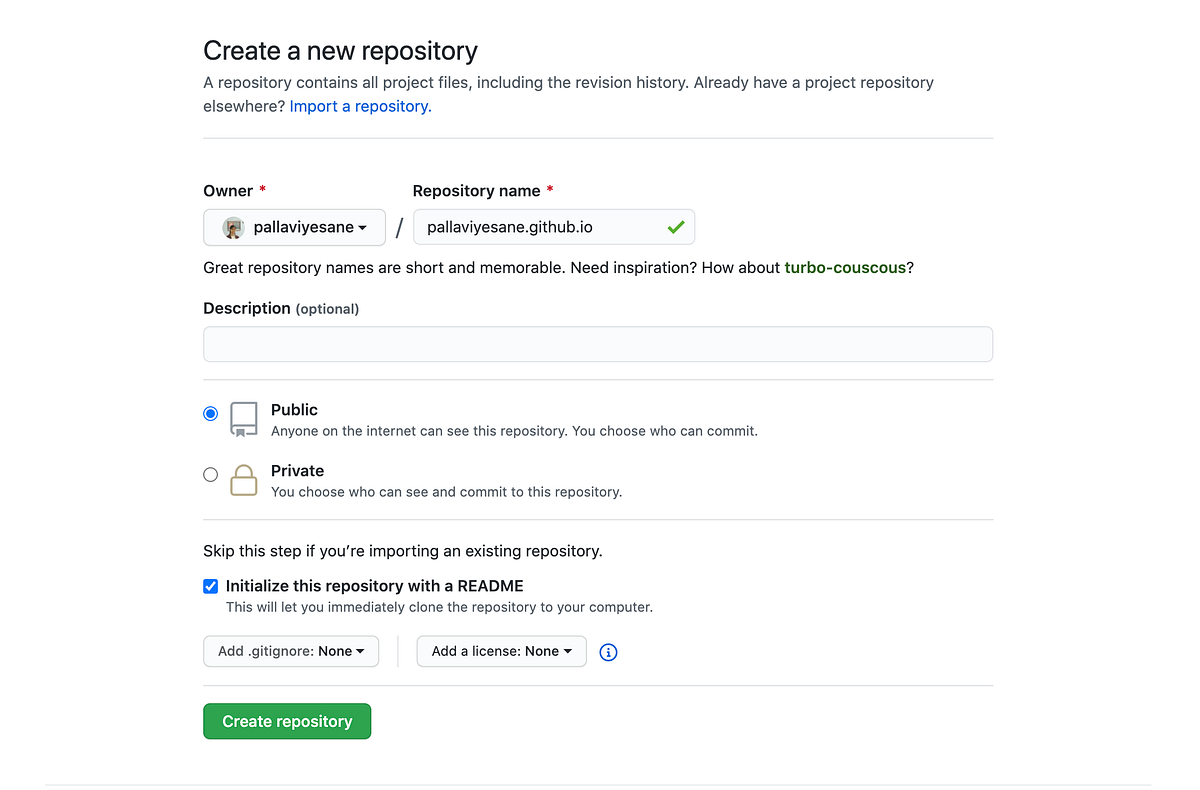 Build a Website using GitHub Pages | by Pallavi Yesane | Medium