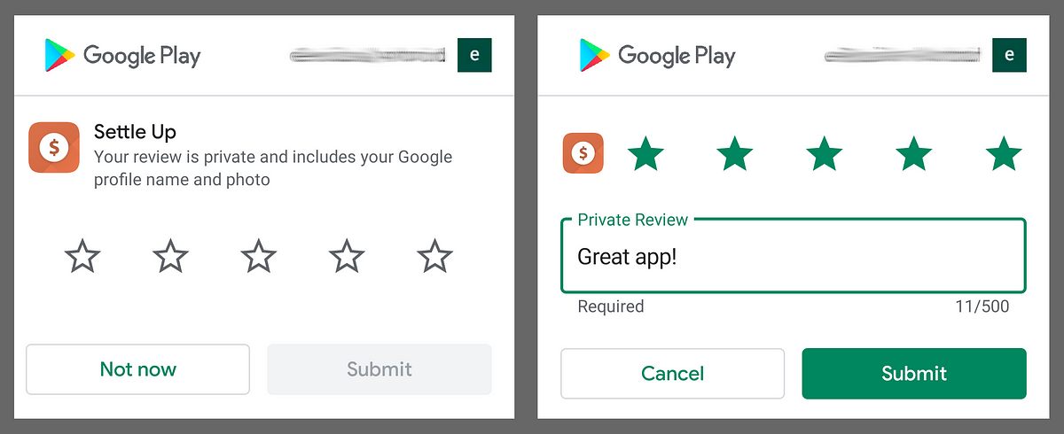 Google to improve and filter Play Store app ratings