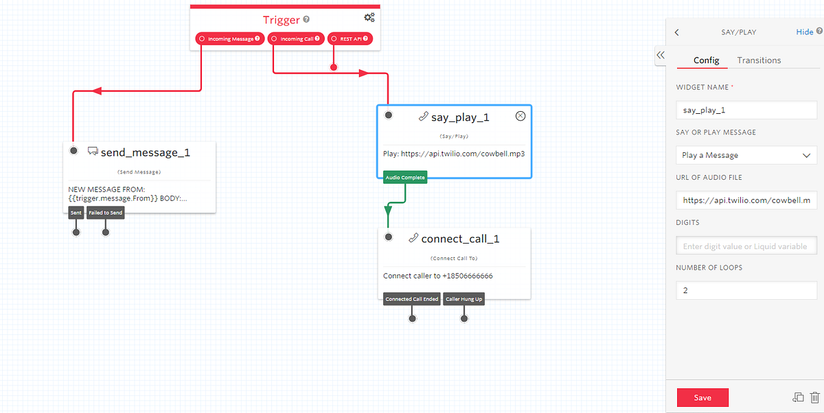 Playing Greeting Message and Whisper Using Twilio Studio and TwilML Bin ...